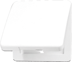 Jung CD590KLWW - cd 590 kl - klapdeksel 50x50mm wit cd