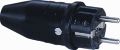 ABL SURSUM 1149-190 - contactstop stekker 16a rubber