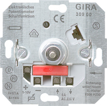 snelweg Keuze aanplakbiljet Gira 030900 - potentiometer hoogfrequent 1-polig.. €41,97 (incl. btw)