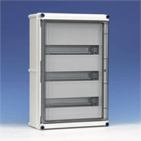 Eaton 1864835 - Lege kast, scharn.deksel+hoedprofiel 3 slots + nul rail