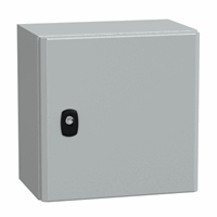 Schneider Electric NSYS3D3320P - spacial s3d - kast - volle deur - montageplaat - 300x300x200mm - ip66