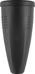 ABL Connectivity 100000048 - rubber contra stekker zwart ip20 type 1566