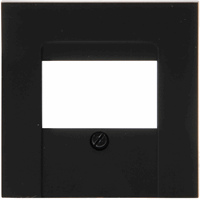 Kopp 373150009 - hk07 - afdekplaat tae/usb mat-zwart