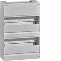 Hager VKG22Z - Opbouwverdeler Vision IP30, 220x330 mm, 2x12 modulen, excl. buisinvoer