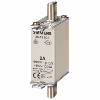 Siemens AG 3NA38328 - lv hrc fuse link, nh000, in: 125 a, gg, un ac: 400 v, un dc: 250 v