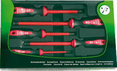 Haupa 101999/PZ - schroevendraaier set 101999pz doos 6 stuks