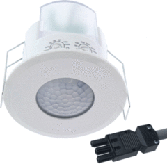 Lumiko 870935 - aanwezigheiddetector plafond pir, 2000w, 7m, 40m2, wit, wieland