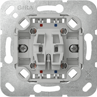 Gira 310200 - wipschakelaar 2-polig basiselement 10Amp.