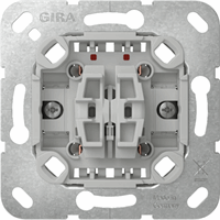 Gira 310800 - wipschakelaar wissel/wissel basiselement 10Amp.