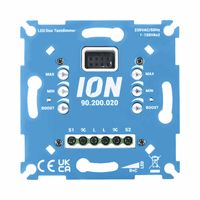 ION INDUSTRIES - 90.200.020 - led duo tastdimmer 2x150 watt