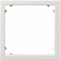 Gira 028327 - adapterraam vierkant 45x45 mm System 55 z.wit m