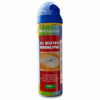 Kadeem 55357070 - 357070 - markeerspray all weather 500ml blauw