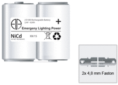 Elp BELP5820502LF - b5820502lf - batterij set 2/vtd/sbs amp