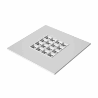 Interlight IL-PO595US - orion squares paneel 32w (595x595x26mm) 3.000/3.500/4.000k cri>90 ugr<15 exclusief driver
