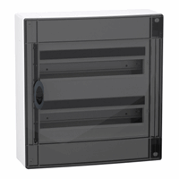 Schneider Electric LVSXM218 - PrismaSeT XS, Modulaire verdeler, Opbouw, 2x18 modules, Aarde + Fase +