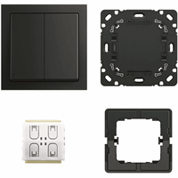 Busch Jaeger 2CKA006710A0016 - Frinds of Hue schakelaarset Future mat zwart