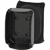 Hensel KF 1000 C - kabeldoos ip66/67/69, bm4, zonder klem, wand glad, zwart