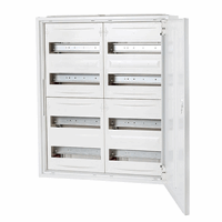 F-tronic - 122152 - 96 modules 2 kolommen 4 rijen plaatstalen verdeelkast FV2-4