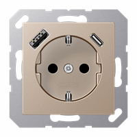 Jung A1520-15CACH - wcd.m.lader a500 champ.v.usb type a&c