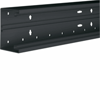 Hager BR6510019011 - br65 bodemprofiel, 68x100 mm, pvc, zwart