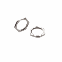 Pflitsch 660971 - 250/5 - Contramoer messing vernikkeld, M50x1,5