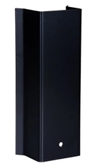 Glampere- afdekkap voor tuinpaal pro zwart RVS zwart gecoat