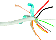 Lobeco C04106.200 - 6x0.22mm afgeschermde kabel soepel rol 200 meter