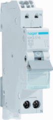 Hager MKS516 - installatie automaat 1-polig + nul 16a b-kar snel